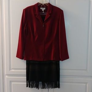 Women's Size 16 Skirt Set By Dressbarn